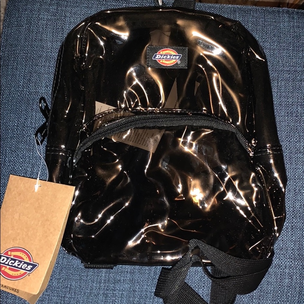 90’s style mini clear Dickies backpack.